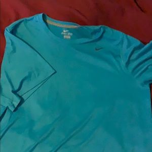 Blue nike tee